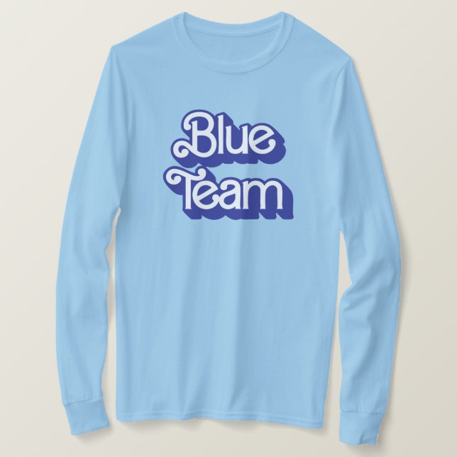 Color War Blue Team Shirt (Design vorne)
