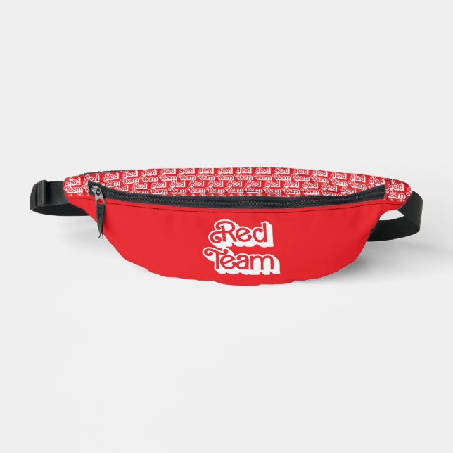 Color War Red Team Fanny Pack Bauchtasche (Vorderseite)