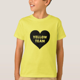 Color War Yellow Team Shirt