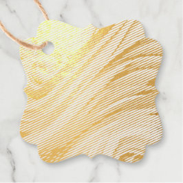 Color Wave Fusion – Modern Abstract Swirl Art Geschenkanhänger