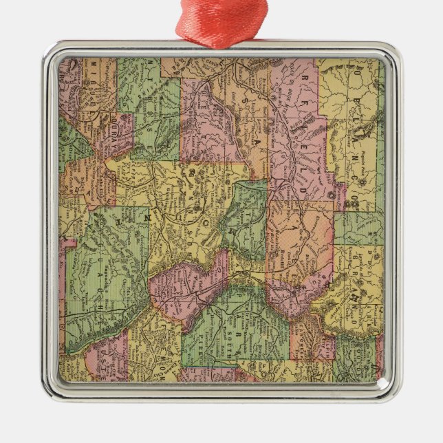 Colorado 10 silbernes ornament (Vorne)