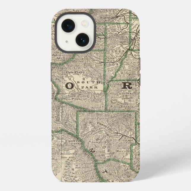 Colorado 12 iPhone hülle (Rückseite)