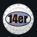 Colorado 14ers dartscheibe<br><div class="desc">Dart Board</div>