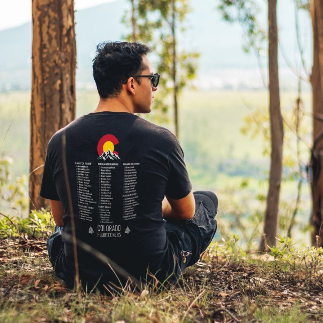Colorado 14ers Fourteeners Bergsteigen T-Shirt (Von Creator hochgeladen)