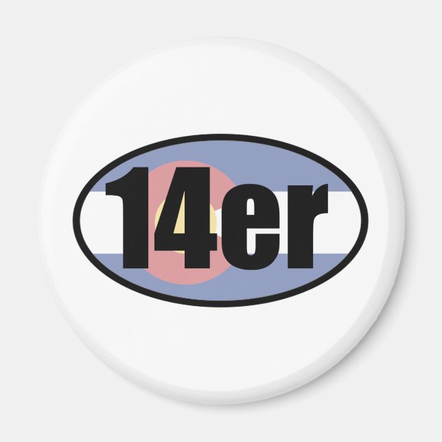 Colorado 14ers magnet (Vorne)