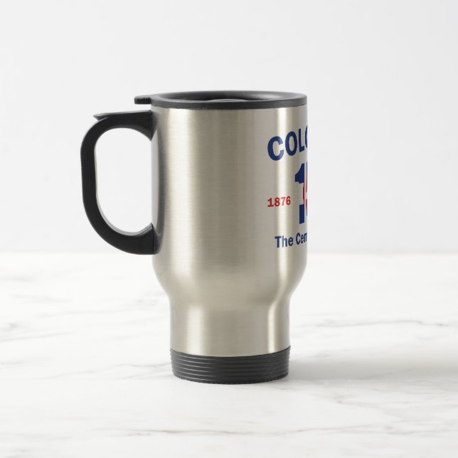 Colorado 150 der Jubiläumsstaat Reisebecher (Links)