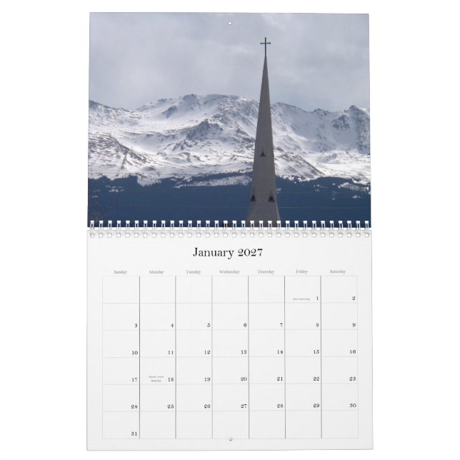 Colorado 2011 landschaftlicher Kalender (Jan 2027)