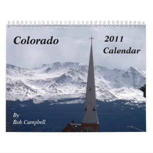 Colorado 2011 landschaftlicher Kalender
