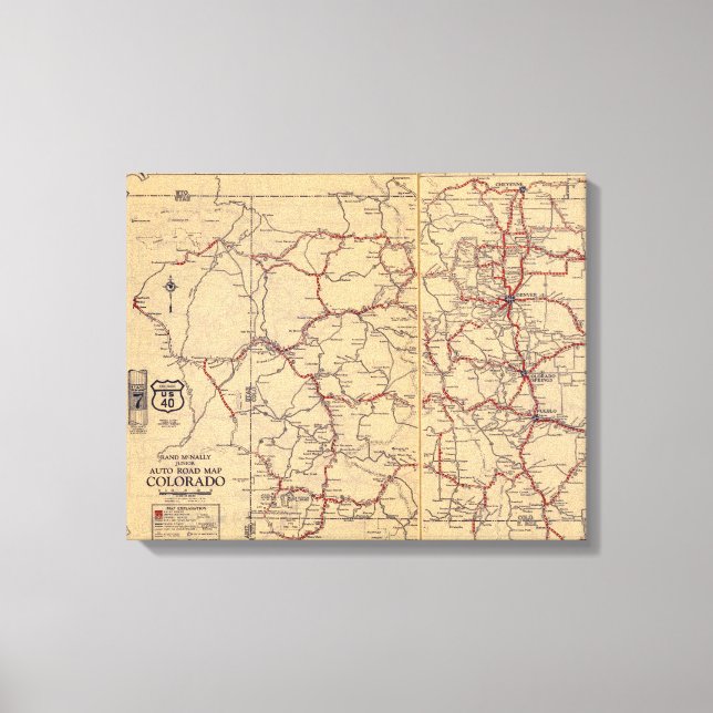 Colorado 5 leinwanddruck (Vorderseite)
