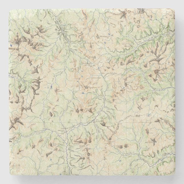 Colorado 6 steinuntersetzer (Vorderseite)