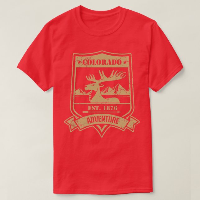 Colorado Abenteuer T-Shirt (Design vorne)