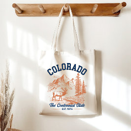 Colorado Adventure Tote Bag | Deer and Mountain  Tragetasche