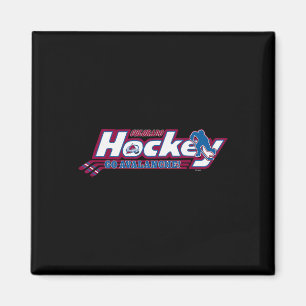 Colorado Avalanche Hockey Schwarz Offiziell Lizenz Magnet