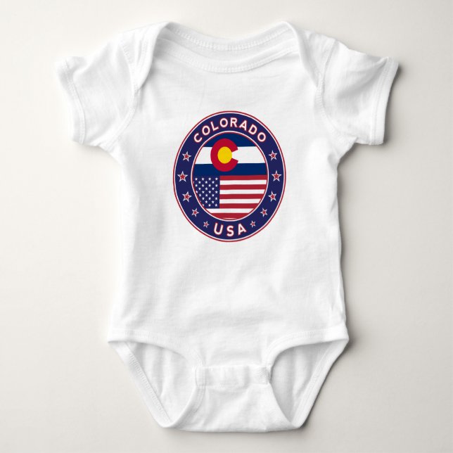 Colorado Baby Strampler (Vorderseite)