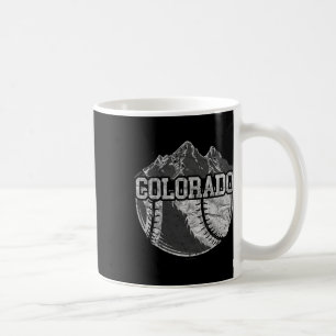 Colorado Baseball-Fan-T-Shirt Vintage Rocky Mounta Kaffeetasse