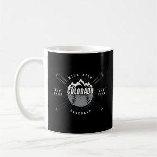 Colorado Baseball Rocky Mountains Kaffeetasse