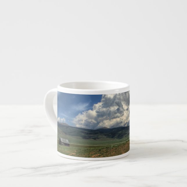 Colorado-Bauernhof Espressotasse (Vorderseite Links)