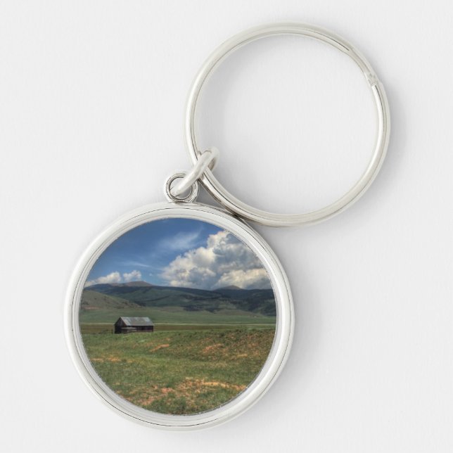 Colorado-Bauernhof Schlüsselanhänger (Vorne)