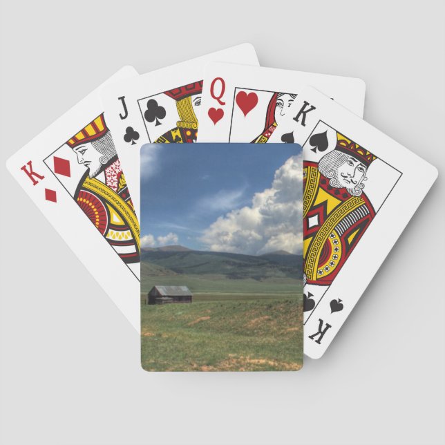 Colorado-Bauernhof Spielkarten (Rückseite)