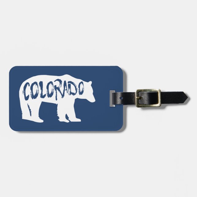 Colorado Bear Gepäckanhänger (Vorderseite horizontal)