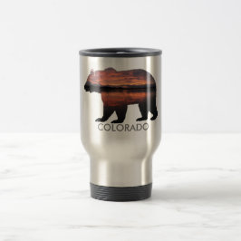 Colorado Bear | Sonnenuntergang | Silberne Tasse