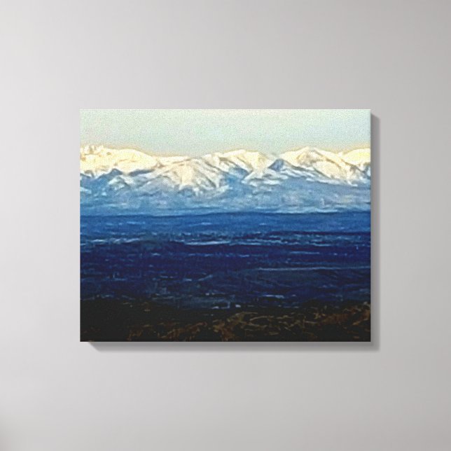 Colorado-Berg Leinwanddruck (Vorderseite)