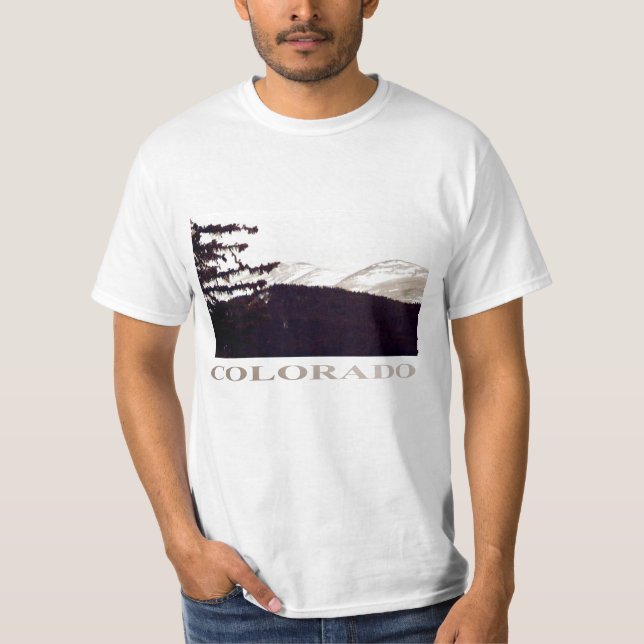 Colorado-Berge T-Shirt (Vorderseite)