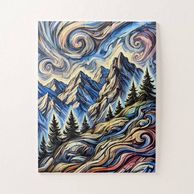 Colorado Bergwelt 30 Stück Kids Puzzle (Vertikal)