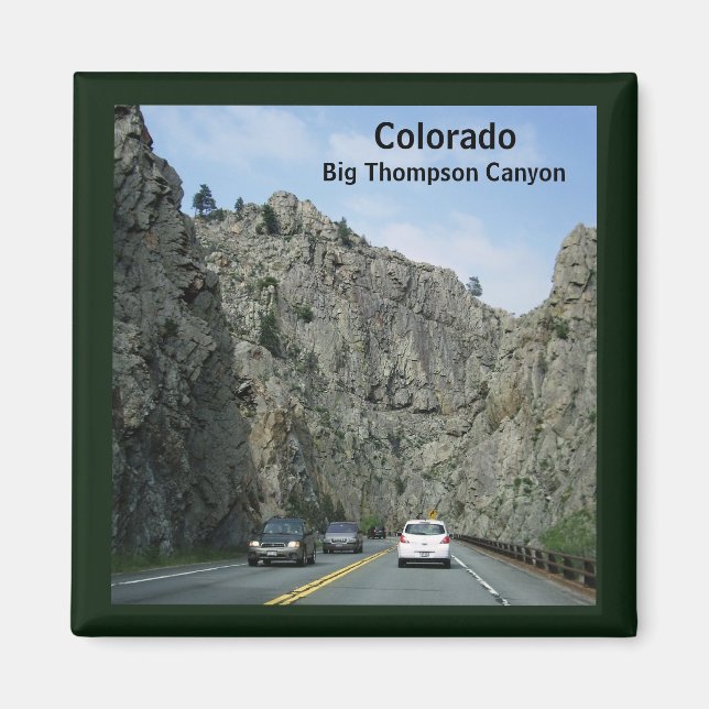 Colorado Big Thompson Canyon Magnet (Vorne)
