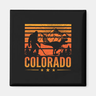 Colorado Bigfoot Berg Dinosaurier Bigfoot Camping Magnet
