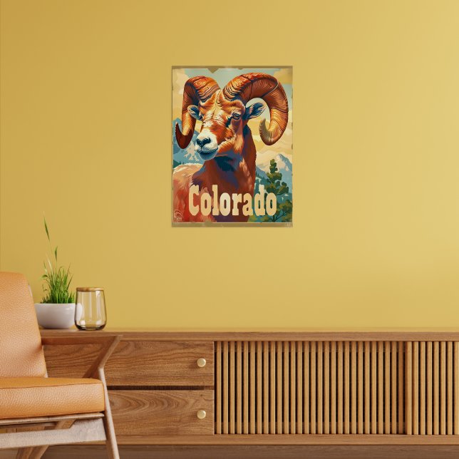 Colorado Bighorn Schafe Poster (Wohnzimmer 2)