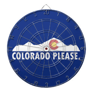Colorado Bitte Dartscheibe
