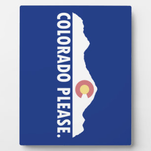 Colorado Bitte Fotoplatte