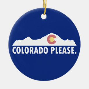 Colorado Bitte Keramikornament