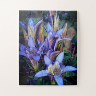Colorado Blue Gentians Foto Puzzle