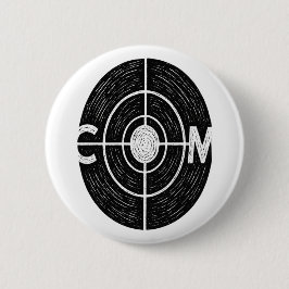Colorado Bullseye Halfton-Flagge Button
