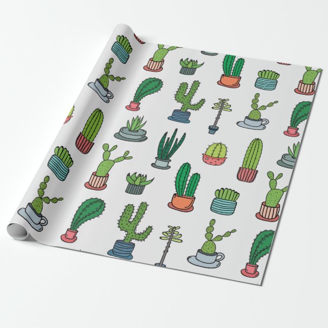 Colorado Cacti Collection Geschenkpapier (Ungerollt)