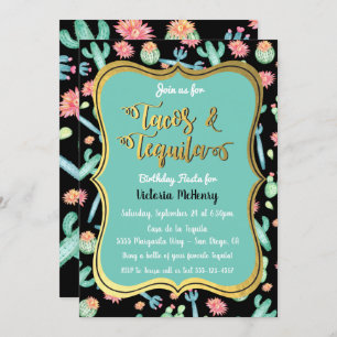 Colorado Cactus Tacos & Tequila Einladung