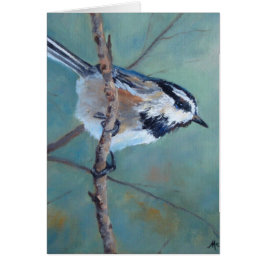 Colorado Chickadee Grußkarte