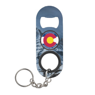 Colorado Circle Flag Mini Flaschenöffner