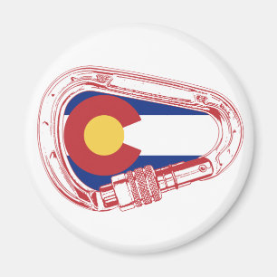Colorado Climbing Carabiner Magnet