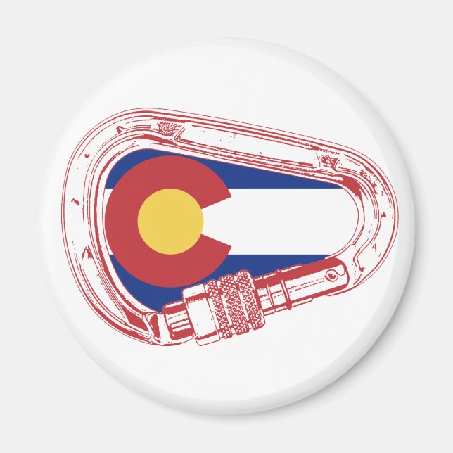 Colorado Climbing Carabiner Magnet (Vorne)