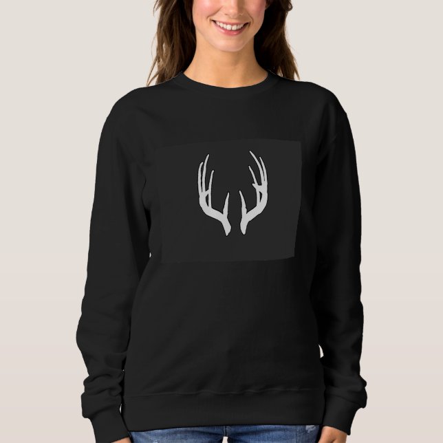Colorado CO Deer Hunting Shed Antlers Sweatshirt (Vorderseite)