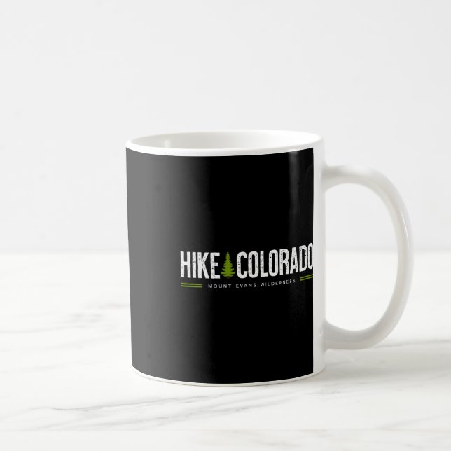 Colorado Co Mount Evans Wilderness Wanderung Baum  Kaffeetasse (Rechts)