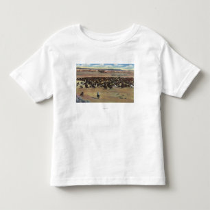 Colorado - Cowboys Rounding Kleinkind T-shirt