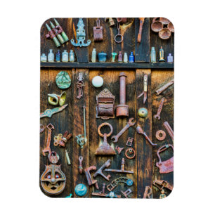 Colorado, Crested Butte. Antiksammlung Magnet