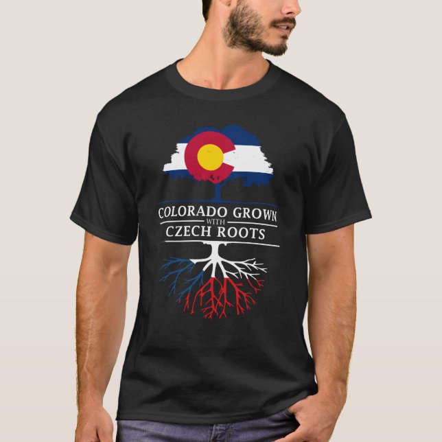 Colorado, das mit Tschechen gewachsen wird, T-Shirt (Vorderseite)