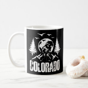 Colorado Day Bigfoot Vintages Wandern Kaffeetasse