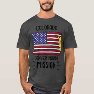 Colorado Denver North Mormon LDS Mission Geschenk T-Shirt