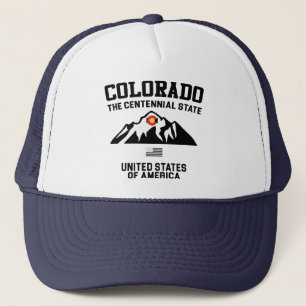 Colorado Der hundertjährige Staat Truckerkappe